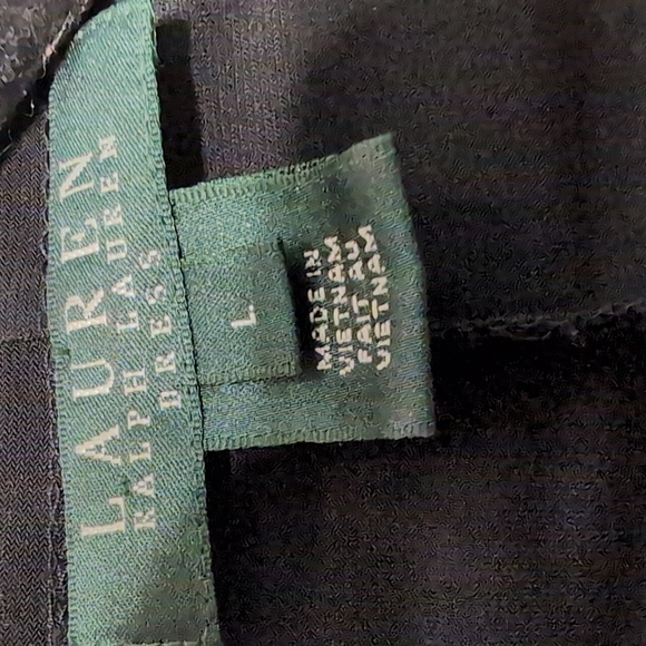 NWOT Ralph Lauren Elegant Black Women's Open Jersey Sweater - Picture 4 of 4